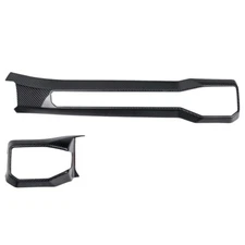 ACCELATEC Carbon-Fiber Interior Dash Trim Pair Mustang 2024-2025