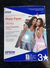 Epson Value Photo Paper Glossy, Letter, 4x6 Pictures Printer Glossy