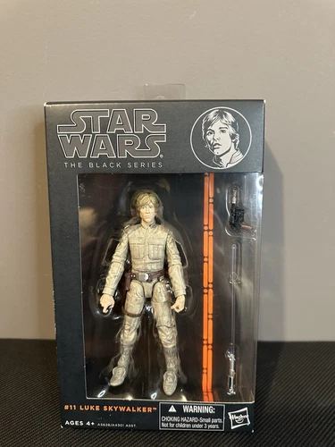 NEW Hasbro Star Wars The Black Series Luke Skywalker #11 Orange Line 2014 RARE
