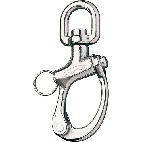 Ronstan RF6310 Swiveling Small Bail Snap Shackle 110mm