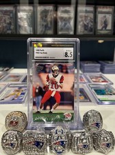 2000 Pacific Football Tom Brady RC Rookie  #403 CSG 8.5 INVEST GOAT HOF MVP TB12