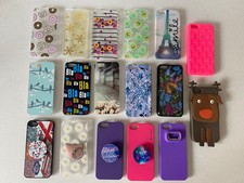 iPhone 5 Phone Cases x 17 Bundle Job Lot Avocado, Donut, Reindeer, London, Paris