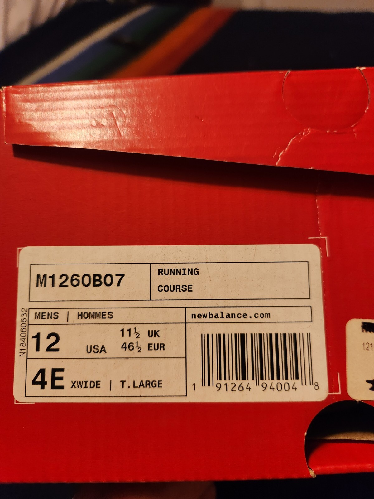 new balance 1260v7 men's