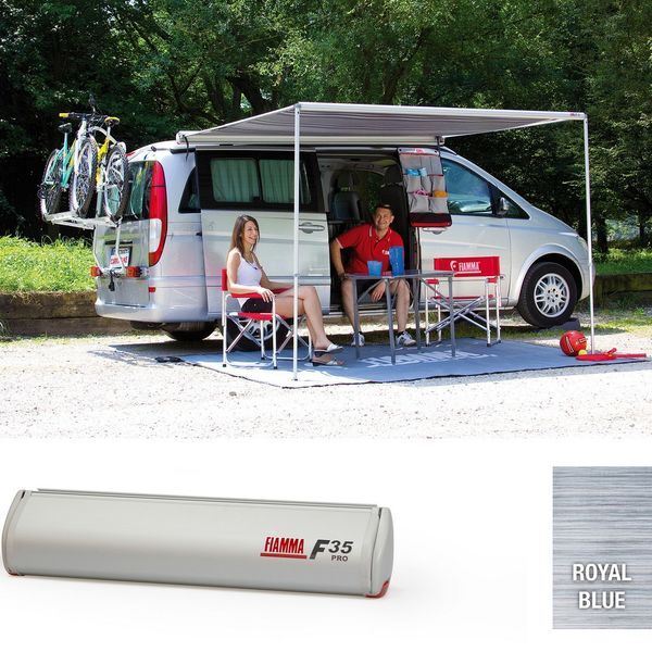 Fiamma Titanium F35 Pro 270 awning Sun Canopy Blue Motorhome Caravan Campervan
