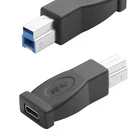 USB Type C 3.1 Female to 3.0 B Male Data Adapter Connector 5Gbps Printer Scanner