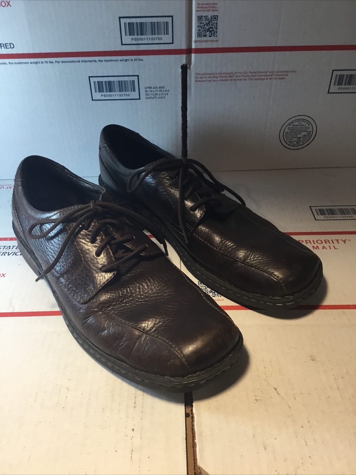 SAOLA Scarpa Oxford stringata uomo Born in pelle marrone 11 5