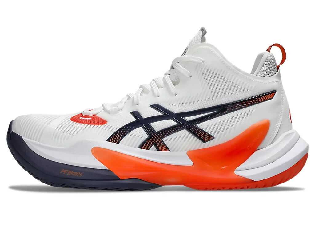 ASICS METARISE 2 1051A089 100 White Indigo Fog Volleyball ASICS METARISE 2 1051A089 100 White Indigo Fog Volleyball