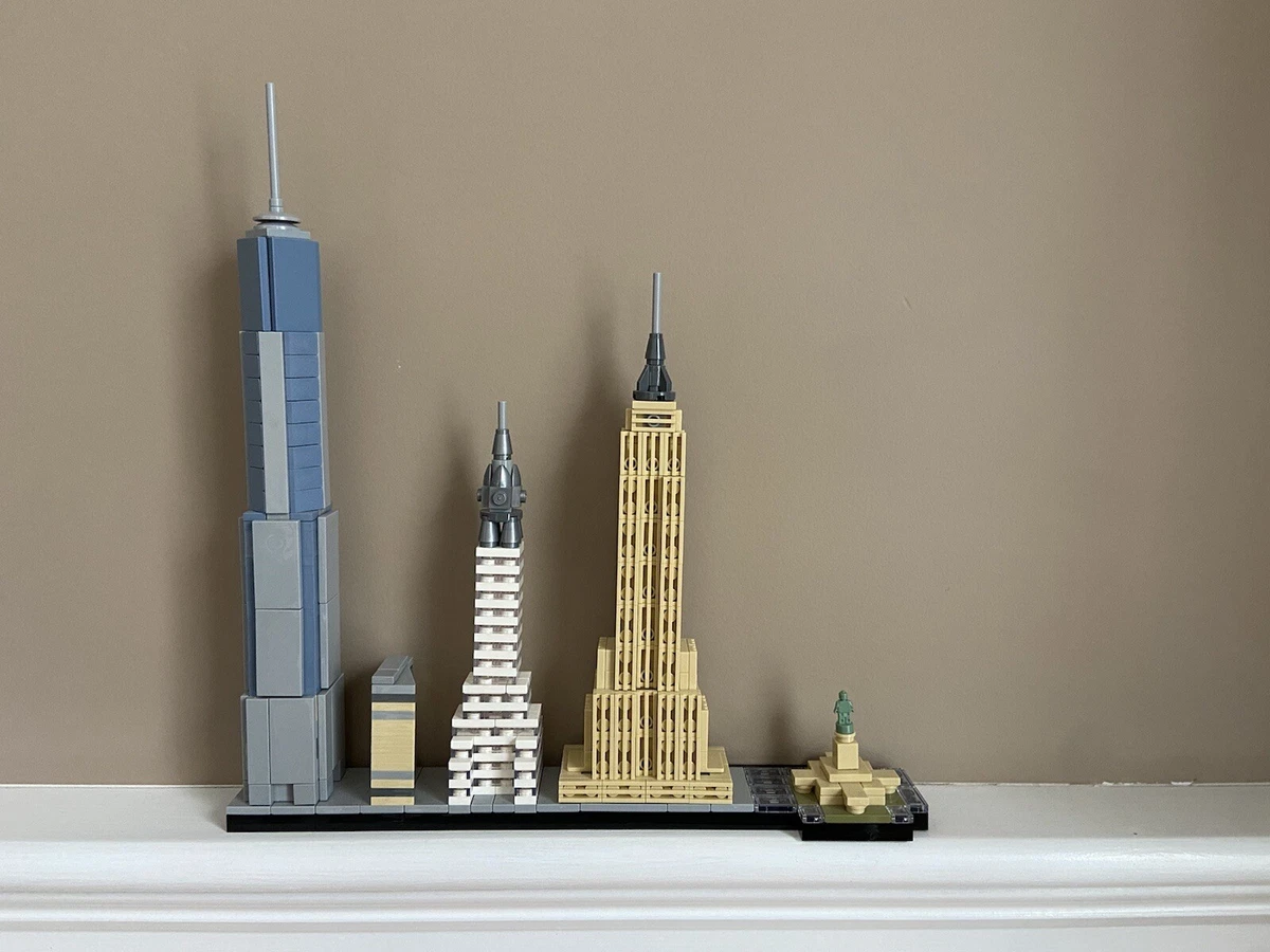 LEGO New York City LEGO Architecture (21028) 100% COMPLETE WITH ORIGINAL  BOX 673419247160