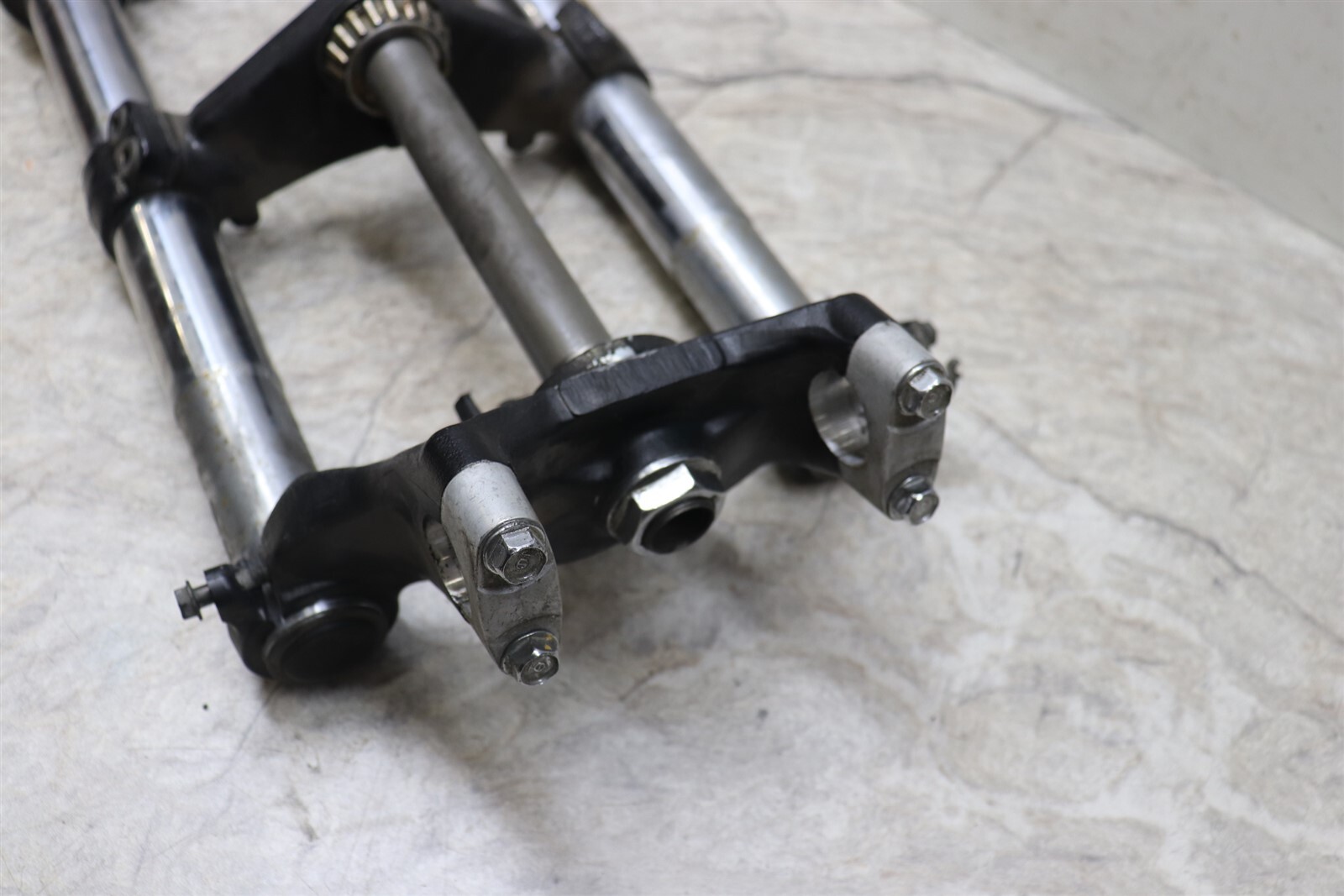 1991-1994 Honda Goldwing Gl1500 Front End Suspension Fork Set Triple Tree