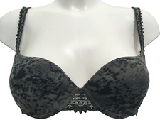 Chantelle Africa Grey Bra 32B T-Shirt T Shirt Underwired Smooth moulded cups