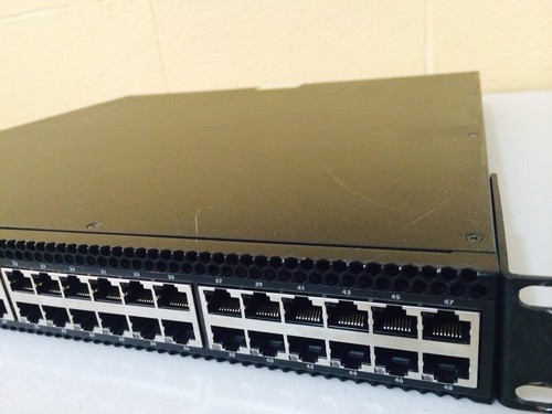 Dell Brocade FCX648-E 498HY 48x Gigabit Port L2 Switch w/ FCX-4XG 4x 10Gbps SFP+ - Picture 4 of 7
