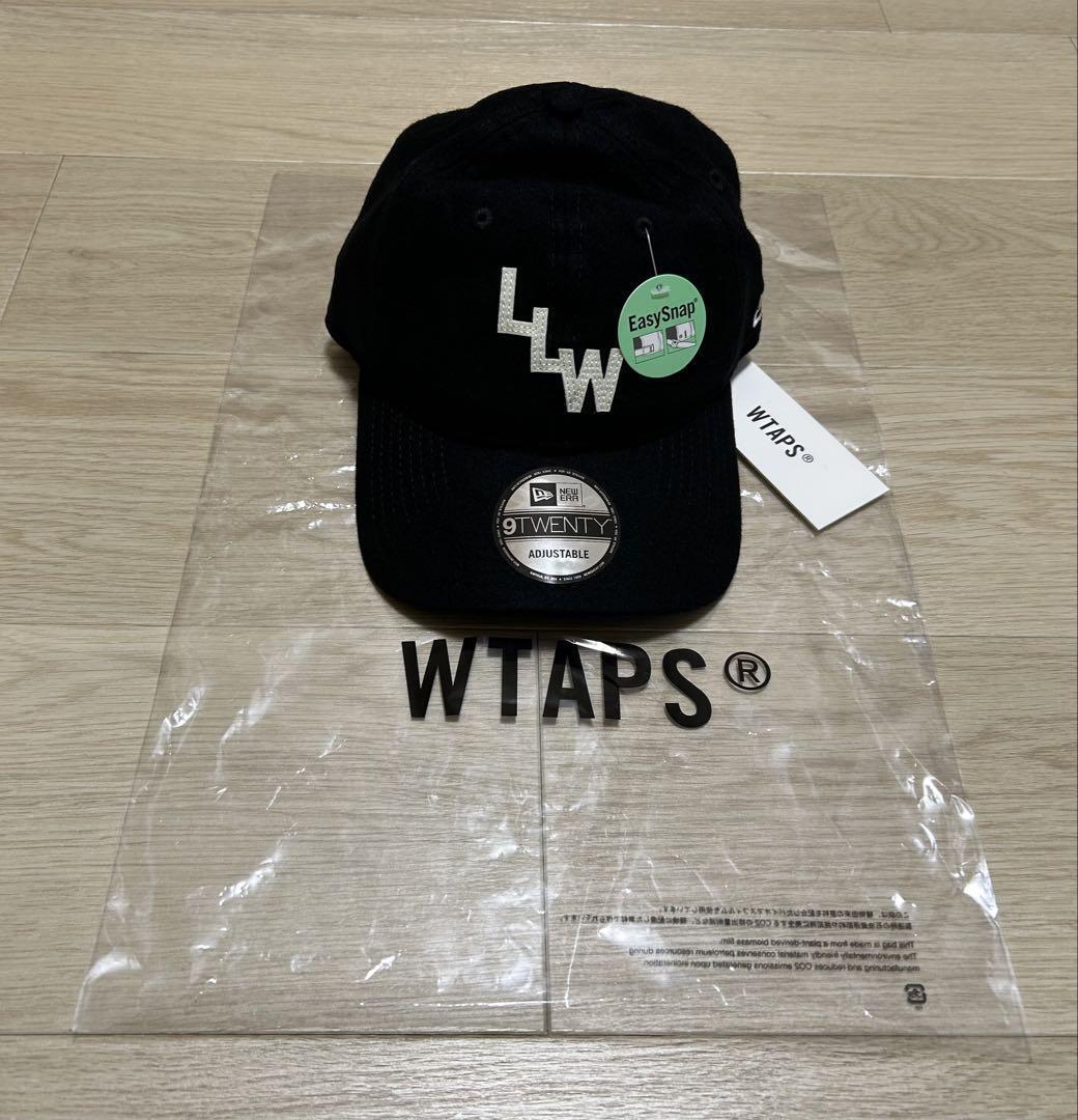WTAPS New Era 9TWENTY Cap Wool Nylon Flannel Black 23AW LLW WTAPS New Era 9TWENTY Cap Wool Nylon Flannel Black 23AW LLW