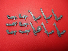 Warhammer 40k Chaos Space Marines Legionaries Bolt Pistols  Chainswords x6 Pair