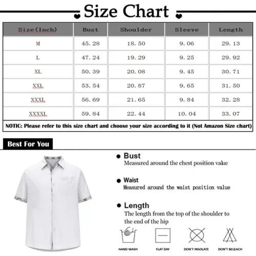 Camisa hawaiana para hombre vintage con botones camisas de boliche manga corta tops - Imagen 36 de 51