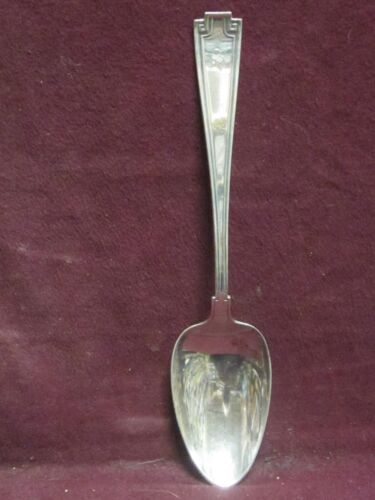 Sterling Gorham ETRUSCAN TABLE SERVING SPOON 8 3/8" 60 grams   Monogram    S - Picture 1 of 5