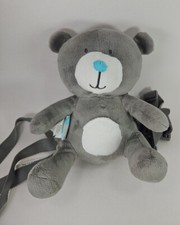 Goldbug Buddy Gray Bear Animal 2 in 1 Child Safety Harness Removable Leash