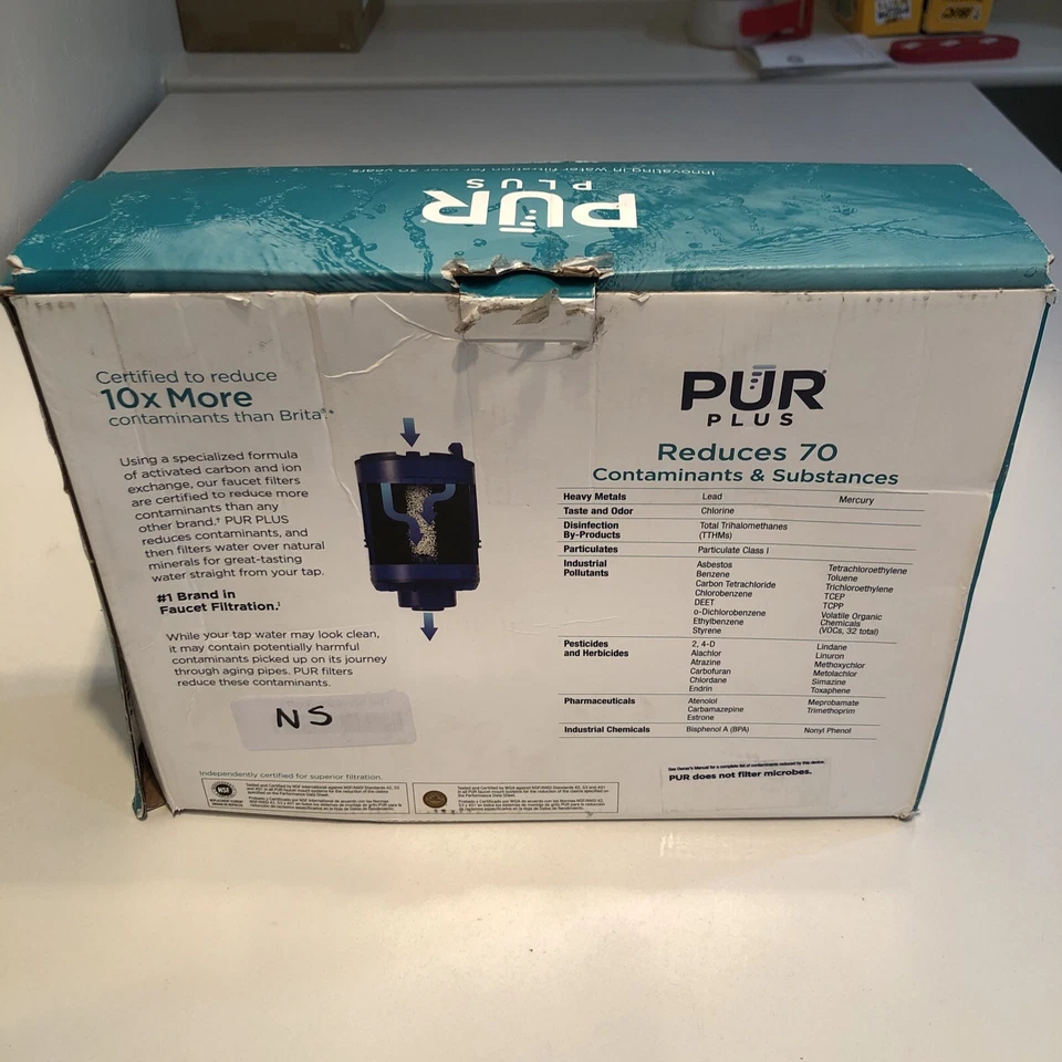 PUR PLUS faucet Mount Replacement Filter, 5 pk. - Image 3 of 3