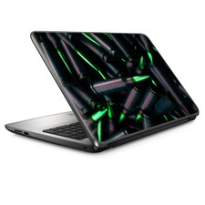 Universal Laptop Skins Wrap for 14" - Green Bullets Military Rifle AR