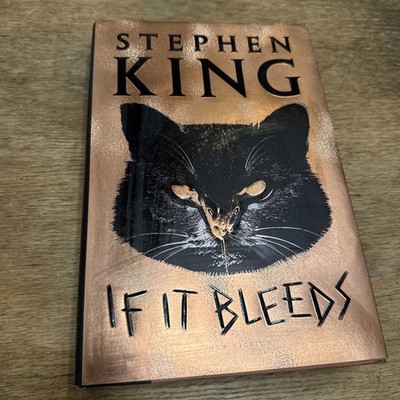 If It Bleeds (4 Novella's) by Stephen King (Hardcover, 2020) 1st Edition DJ Book