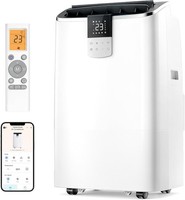 TEMPRIUM Air Conditioning Unit - 12000 BTU, 4-in-1 Modes & Smart App/Remote Cont