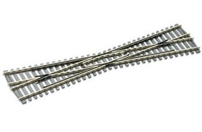 Peco SL-94 HO/OO Scale Code 100 24 Degree Insulfrog Long Crossing