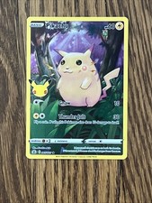 Pokémon TCG Celebrations Pikachu Holo Card 5/25 Rare Full Art on eBay