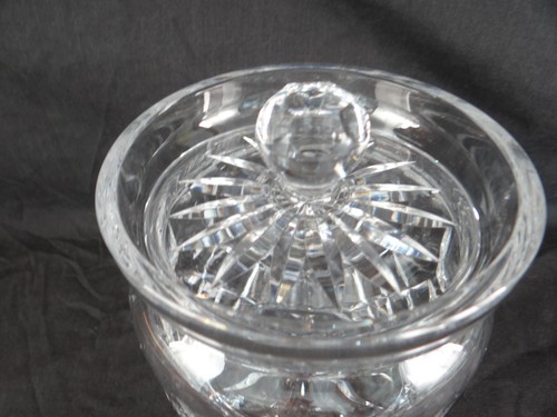 Stunning Waterford Crystal Colleen Biscuit Barrel Jar & Lid - Picture 2 of 5