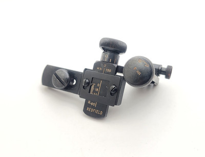 Vintage Redfield International Match Mark/Mk. 8 Rear Sight No Base w/Small Disc