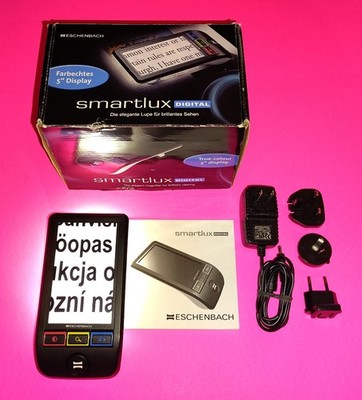ESCHENBACH SmartLux Digital Portable Magnifier Handheld HD Video 12x #16501