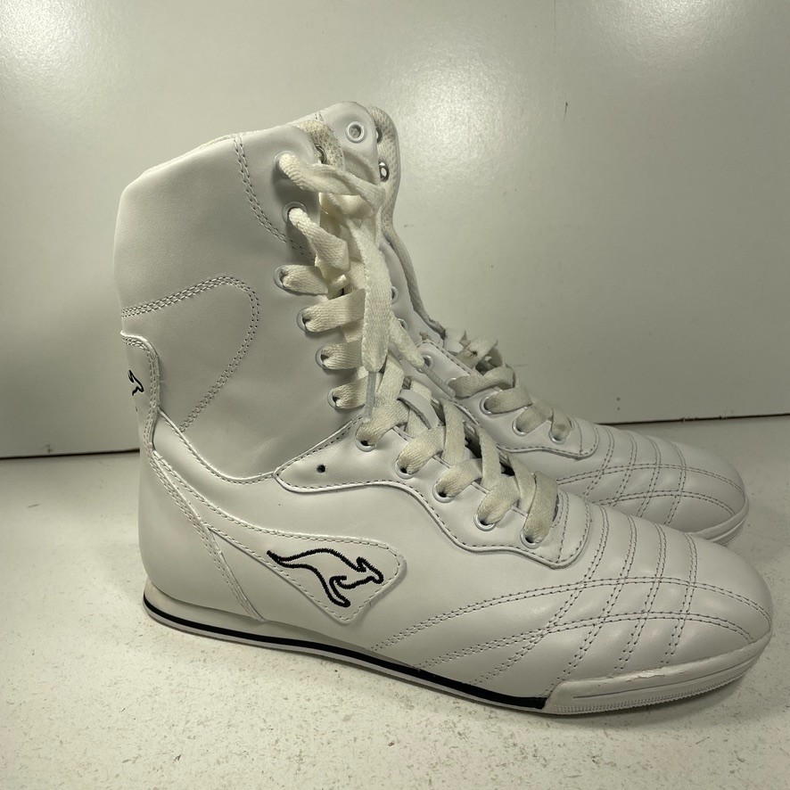 KangaRoos White High Top Sneakers Womens Size Roos Shoes