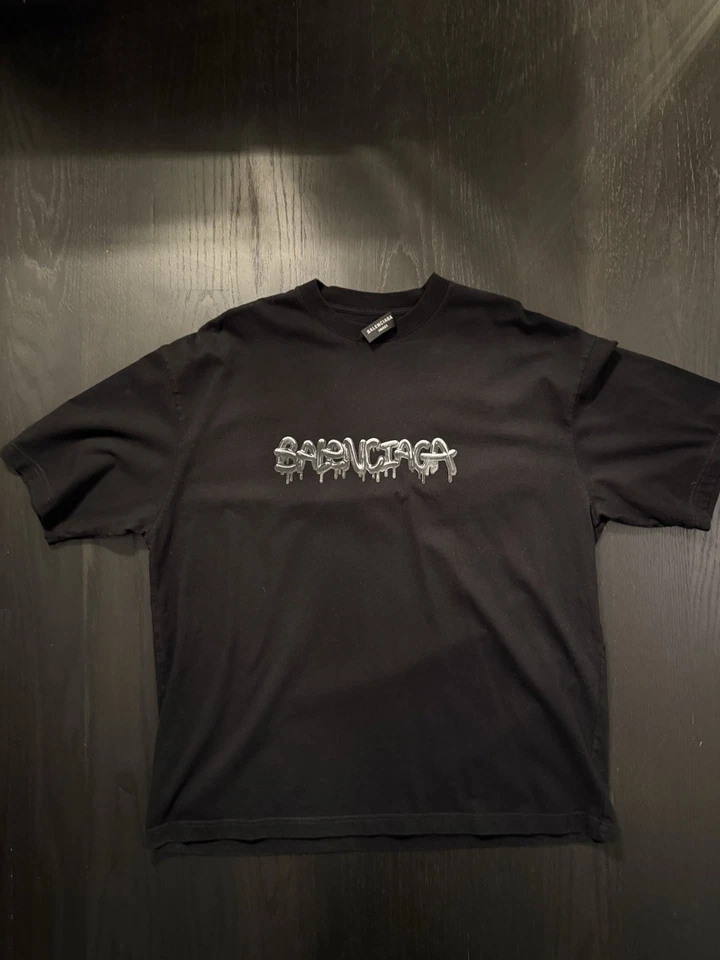 Футболка Balenciaga черная XL - Изображение 2 из 4