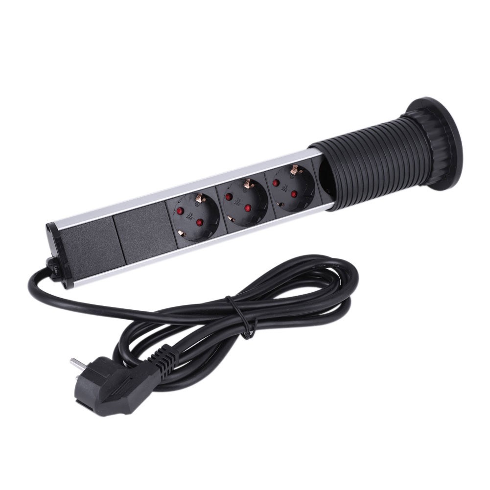 Multi-functional Popup Socket Convenient Power Outlet For Desk Setup