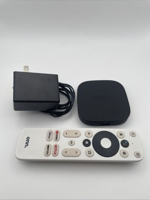 ONN 4K Streaming Box Android TV Google TV w/ Remote and Power Cord