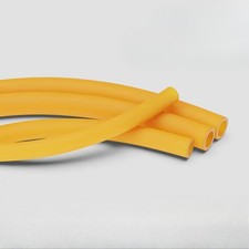 Yellow High Elasticity Latex Tube Rubber Band Condenser Tube Hose Pipe