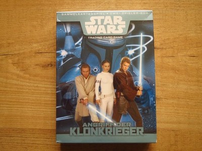 Star Wars Trading Card Game Angriff der Klonkrieger Deutsch 2 Spieler Neu!