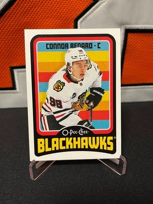 Connor Bedard # Chicago Blackhawks # 2024-25 O-Pee-Chee Hockey RETRO #156