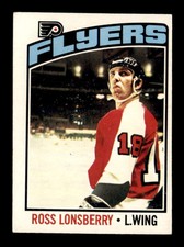 1976 O-Pee-Chee NHL #201 Ross Lonsberry  EX/EX+ X2115623