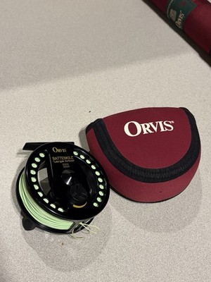 Orvis Battenkill Large Arbor III Fly Reel Black with reel case. | eBay