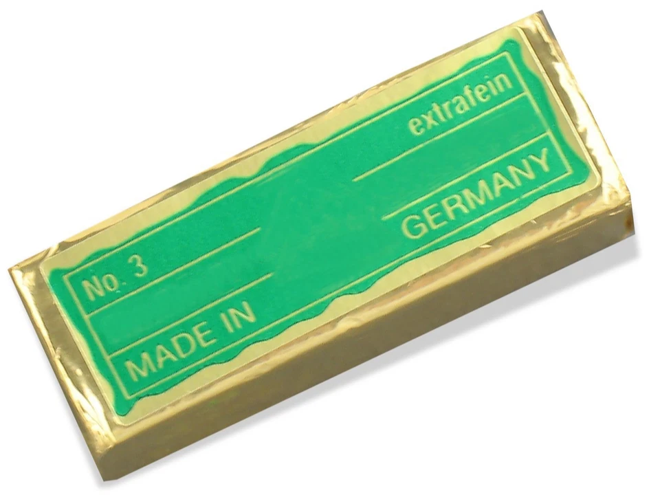 Rasiermesser Goldätzung Hohlschliff + Schleifpaste aus Solingen Set-Angebot - Bild 2 von 4