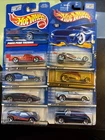 Hot Wheels Lot of 8 Cars Diecast Bundle Mixed Series Vintage Collection