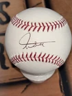 GIANCARLO STANTON SIGNED OML BASEBALL 2012 Marlins Park Inaugural Season MLBCERT
