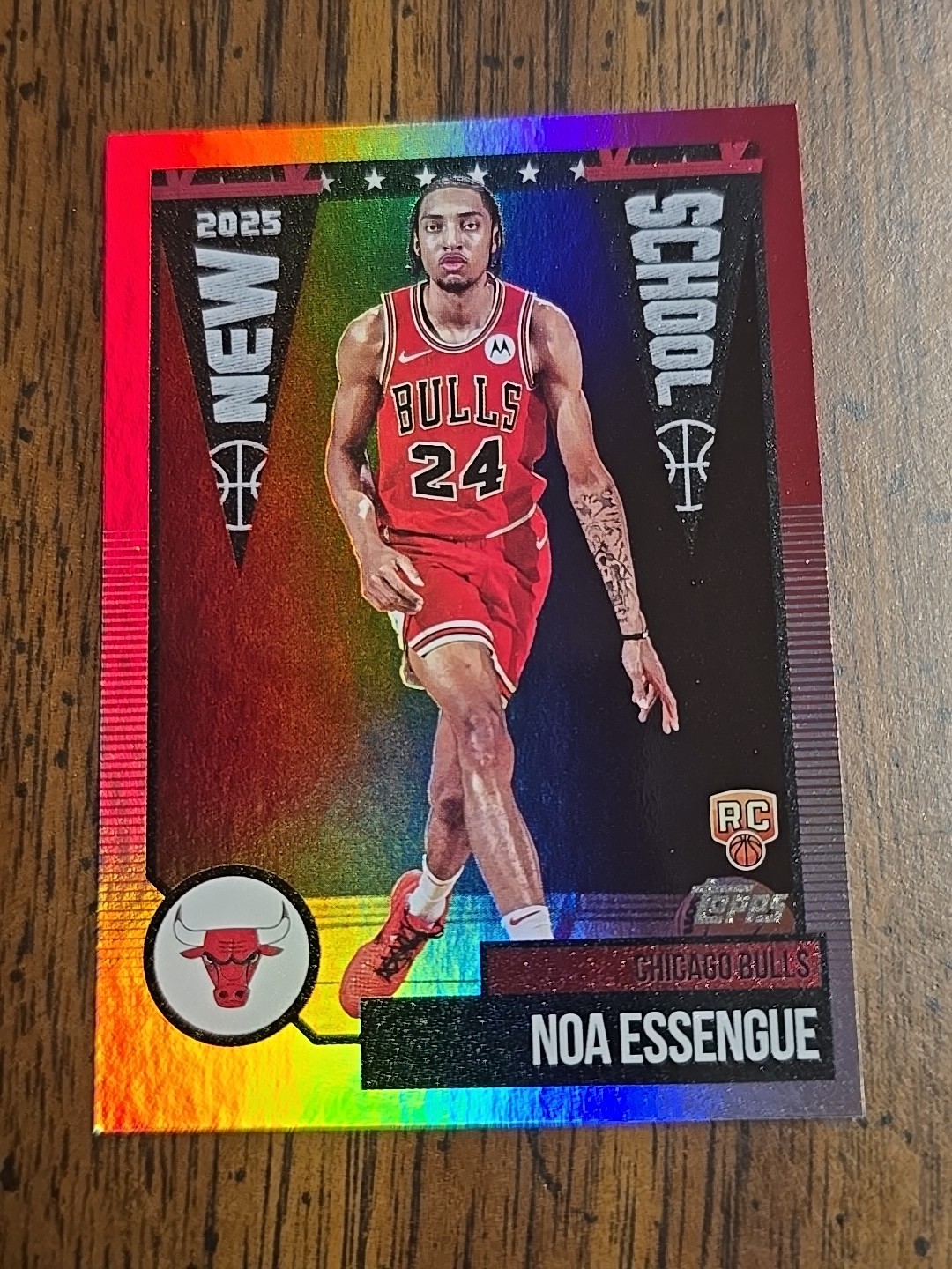 2025-26 Topps Noa Essengue New School RC Rookie #NS-12 Bulls