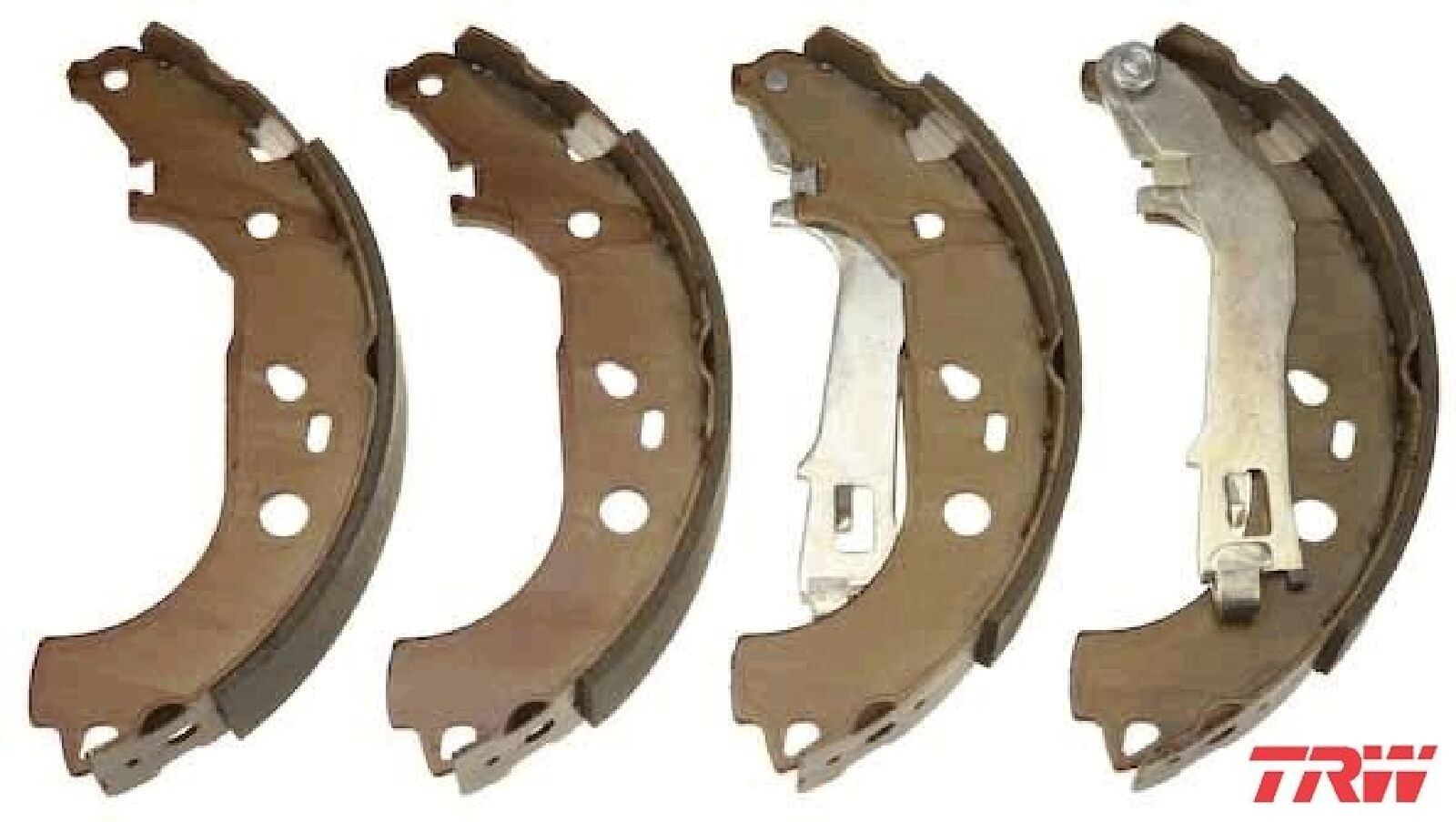 TRW GS8738 Bremsbackensatz 4 Bremsbacken Trommelbremse