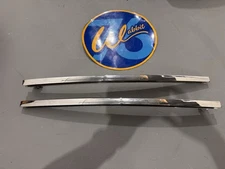 VW MK1 Rabbit Chromed Quarter Window Channel Guides