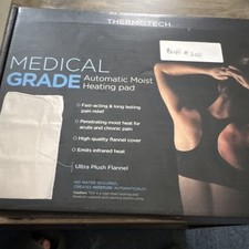ThermoTech Medical Grade Moist Heating Pad Flannel Neck/Shoulder Electric