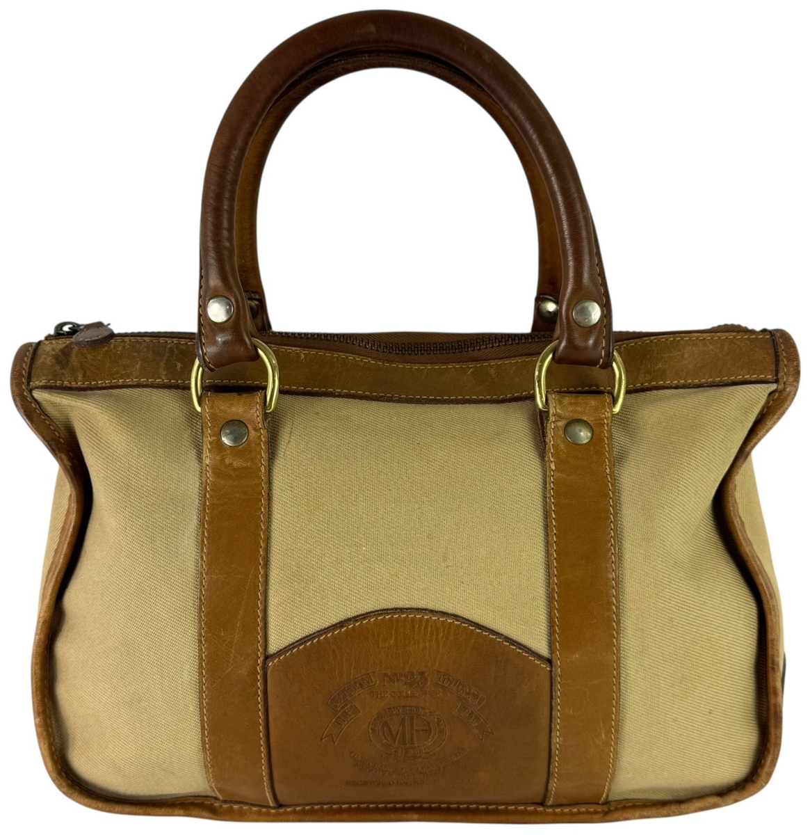 GHURKA №25 THECOLLECTOR BAG№　Ｏ 120 GHURKA Marley Hodgson The Collector Number 25 in Tan Leather