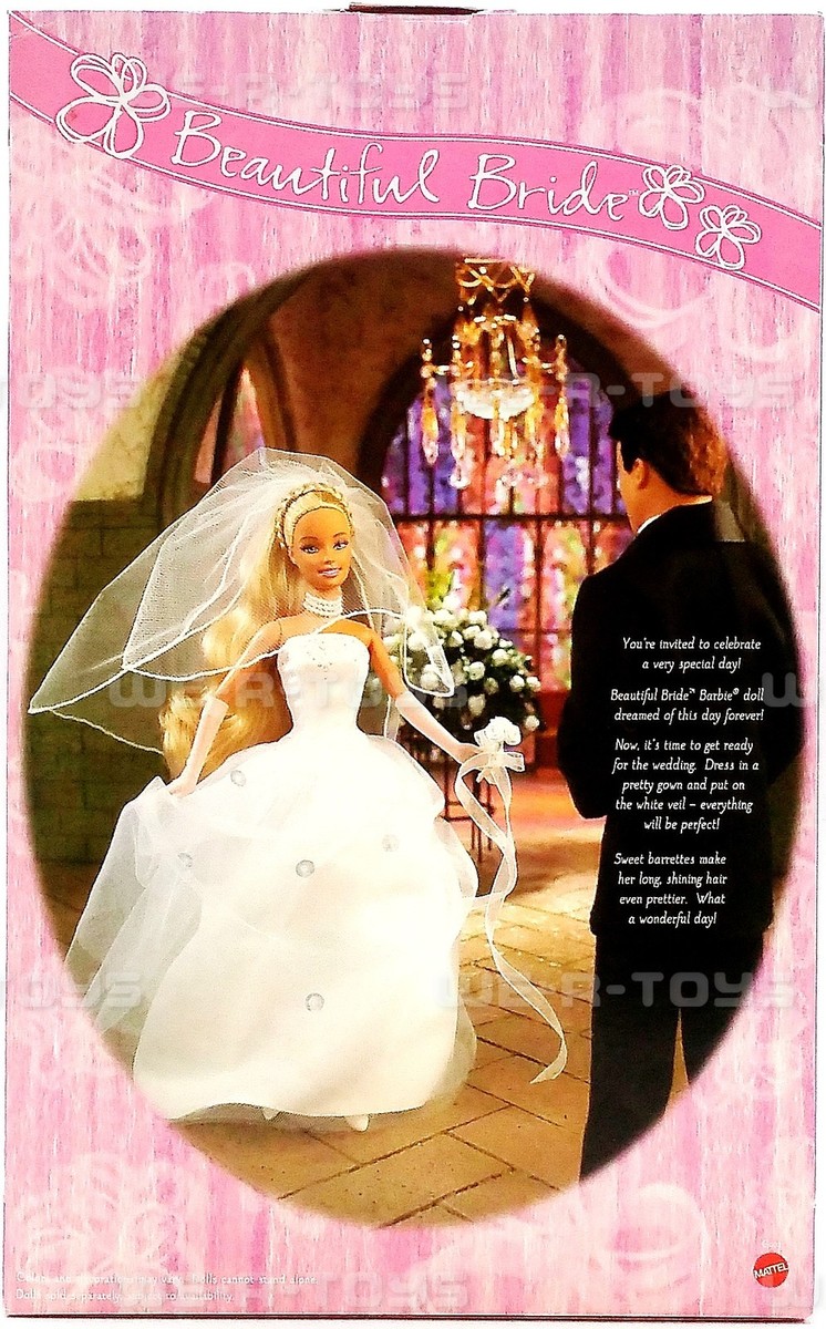 Mattel Barbie Beautiful Bride Wedding Gift Set Barbie Marriage Set
