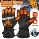 Heated Gloves Electric Hand Warmers Heating Gloves with Touch Screen 3 Levels UK