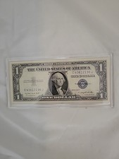 U.S.A. Paper Money 1935 G Silver Certificate Blue Seal