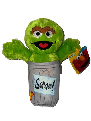 Brand New Classic Sesame Street Oscar The Grouch Plush 10-12”, Toy